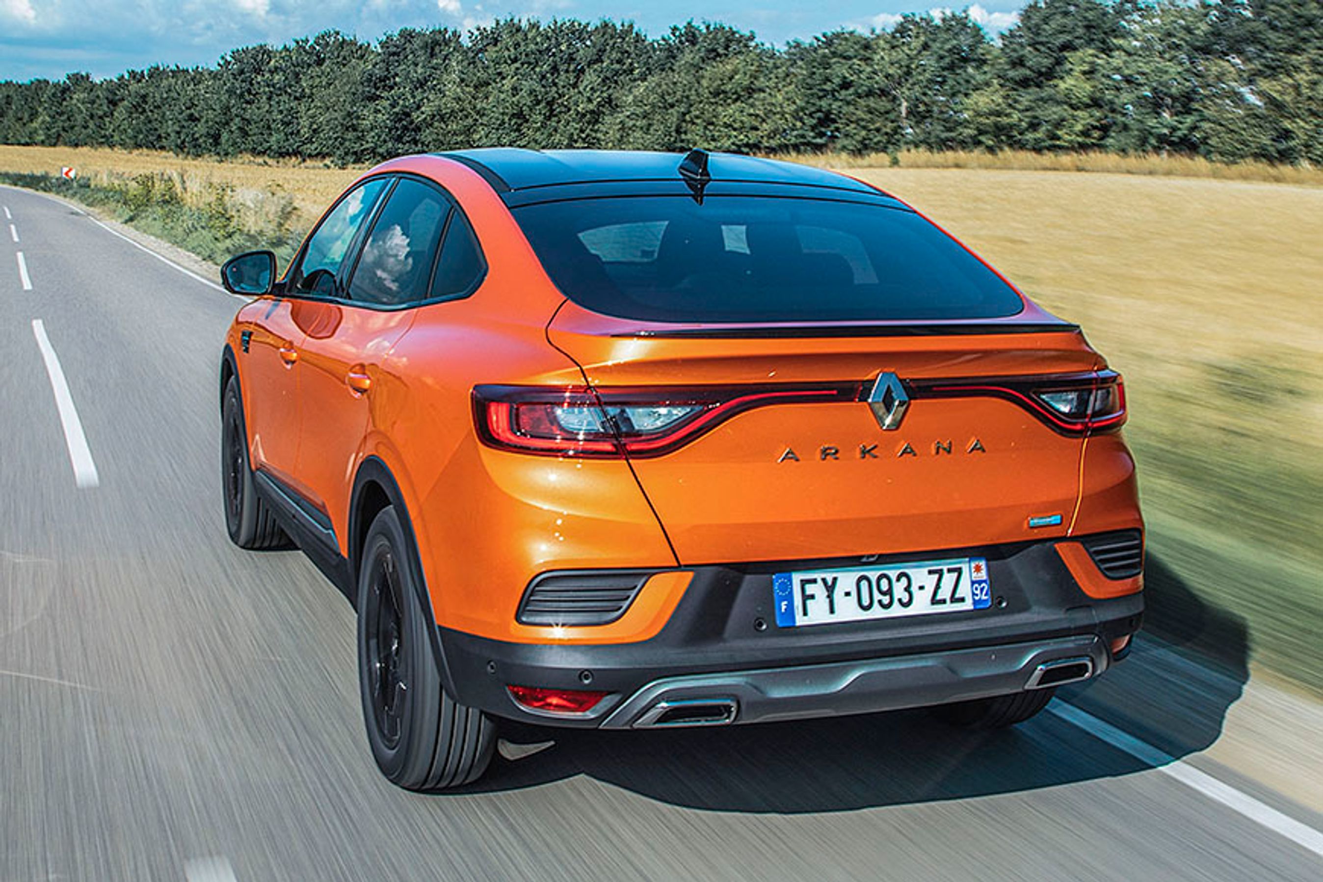 Renault Arkana set bagfra