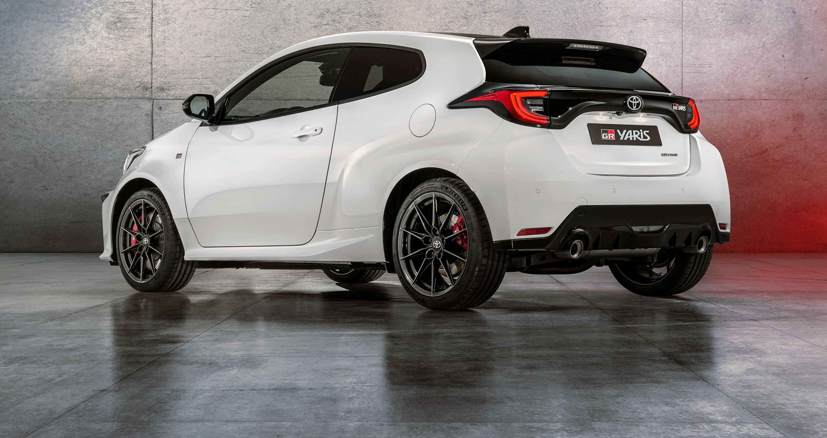 Toyota GR Yaris - fås kun som tredørs.