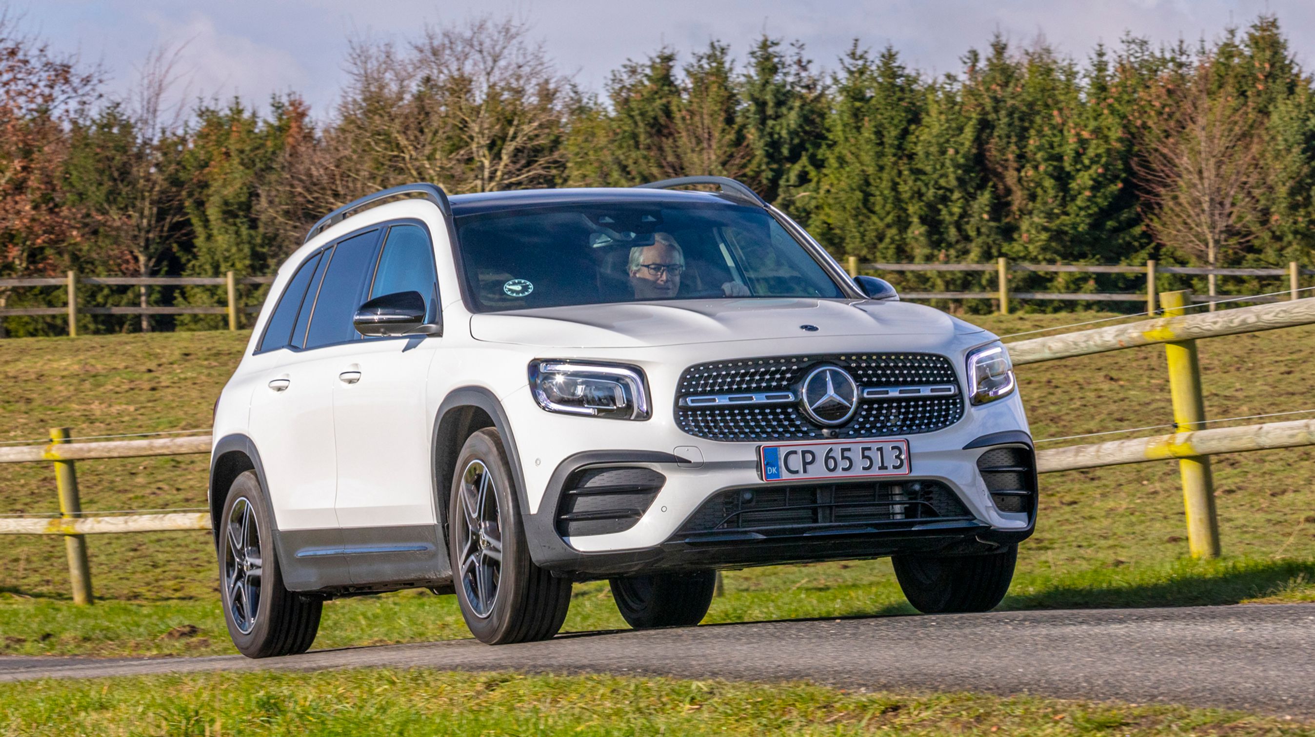 Denne testede udgave af GLB er forsynet med en toliters dieselmotor og har desuden automatgear og firehjulstræk.