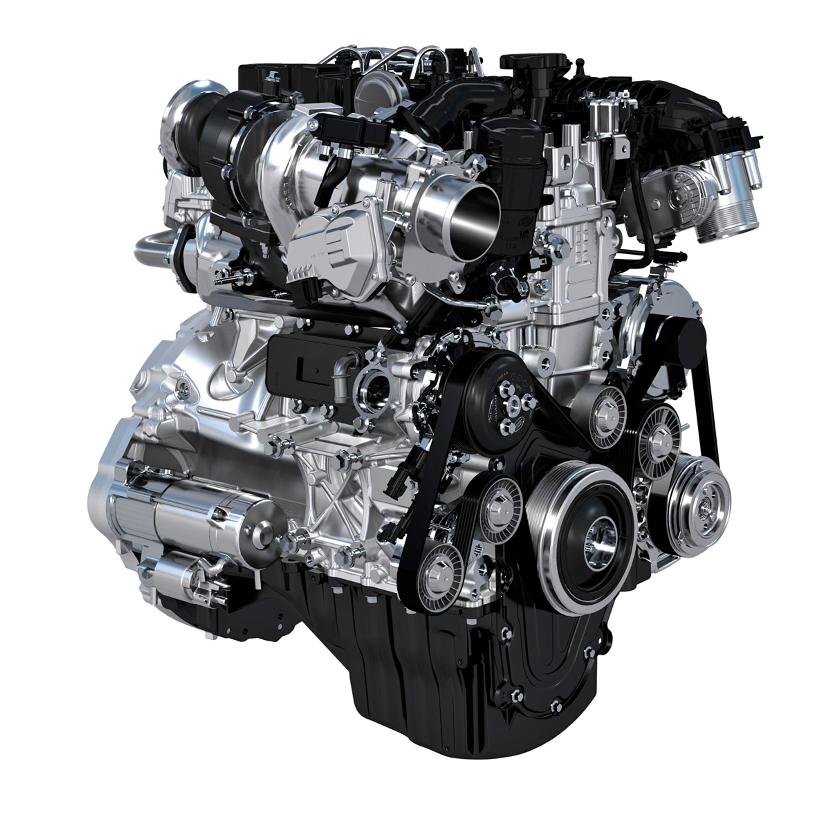 Ingenium-motoren er som udgangspunkt på fire cylindre á 500 kubikcentimeter. Men motoren kan både få flere eller færre cylindre, hvis det bliver nødvendigt. Motoren er også klar til hybridteknik.