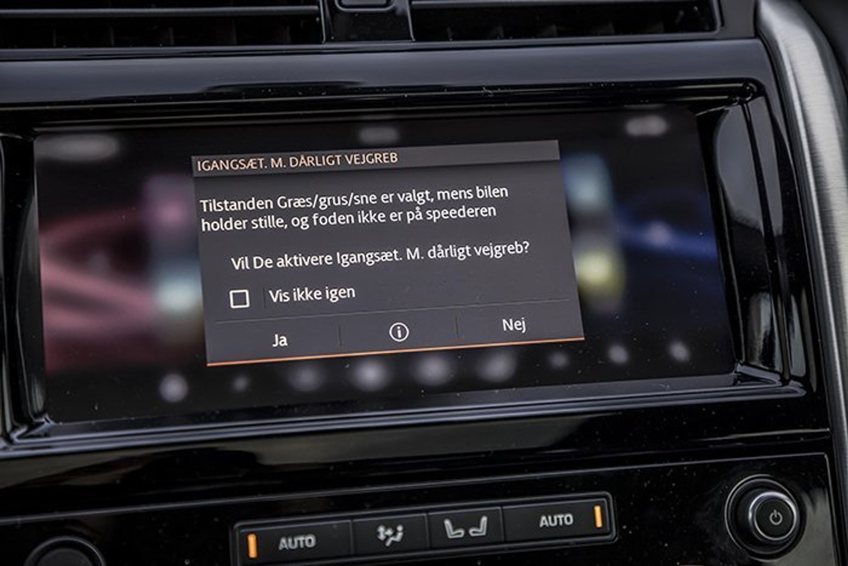 Skærm i Land Rover Discovery