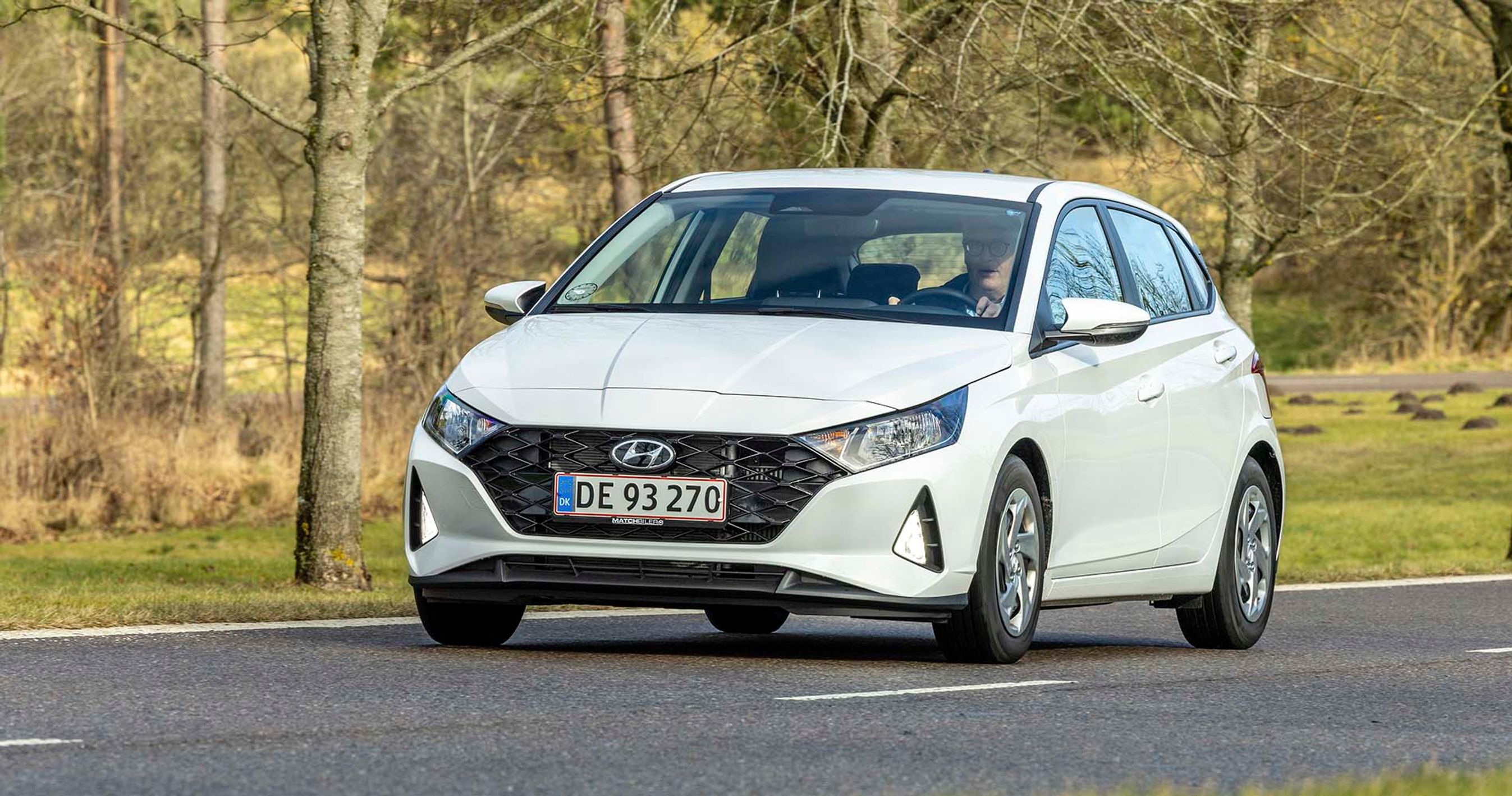 Hyundai i20 set forfra