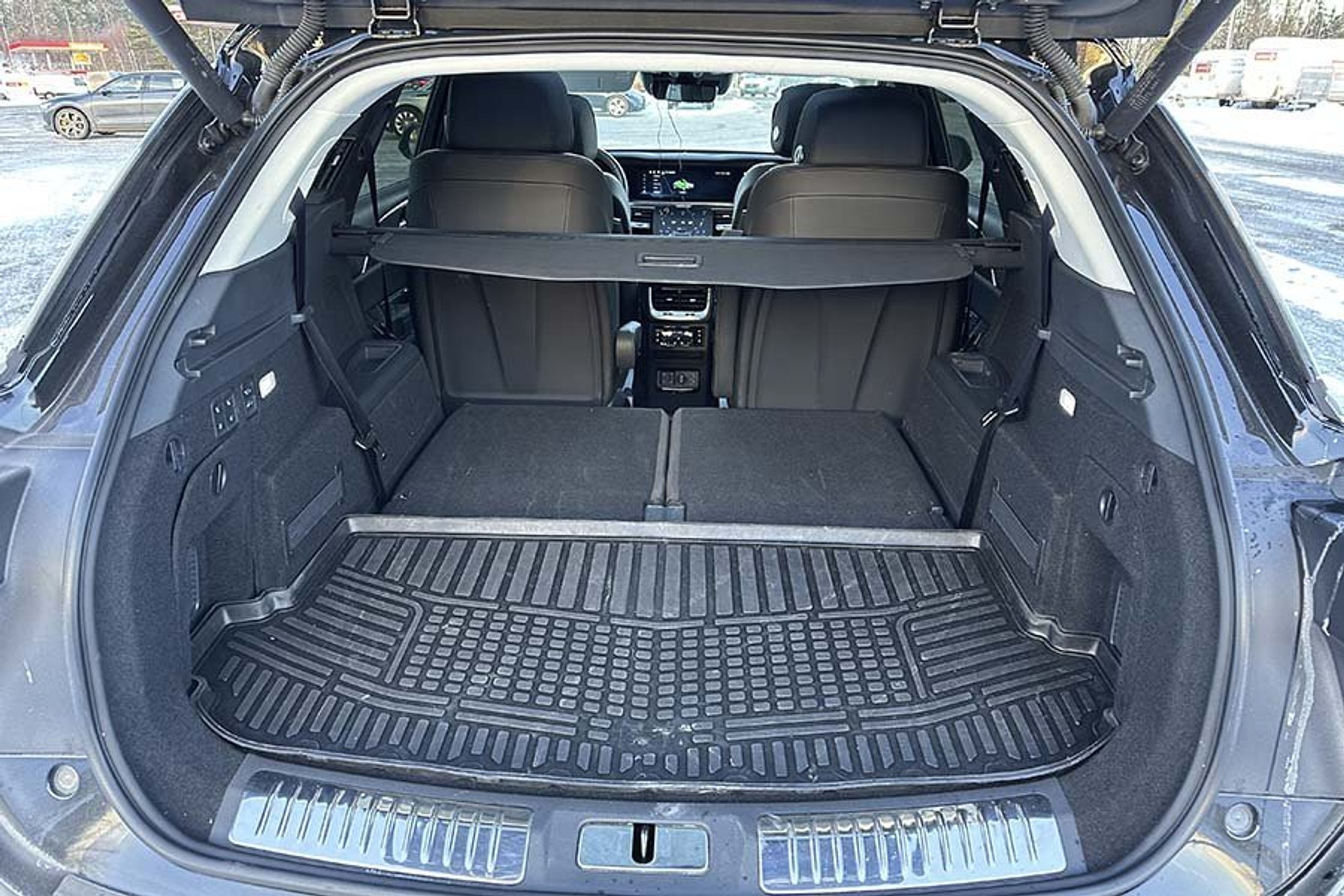 Bagagerummet er mægtigt.