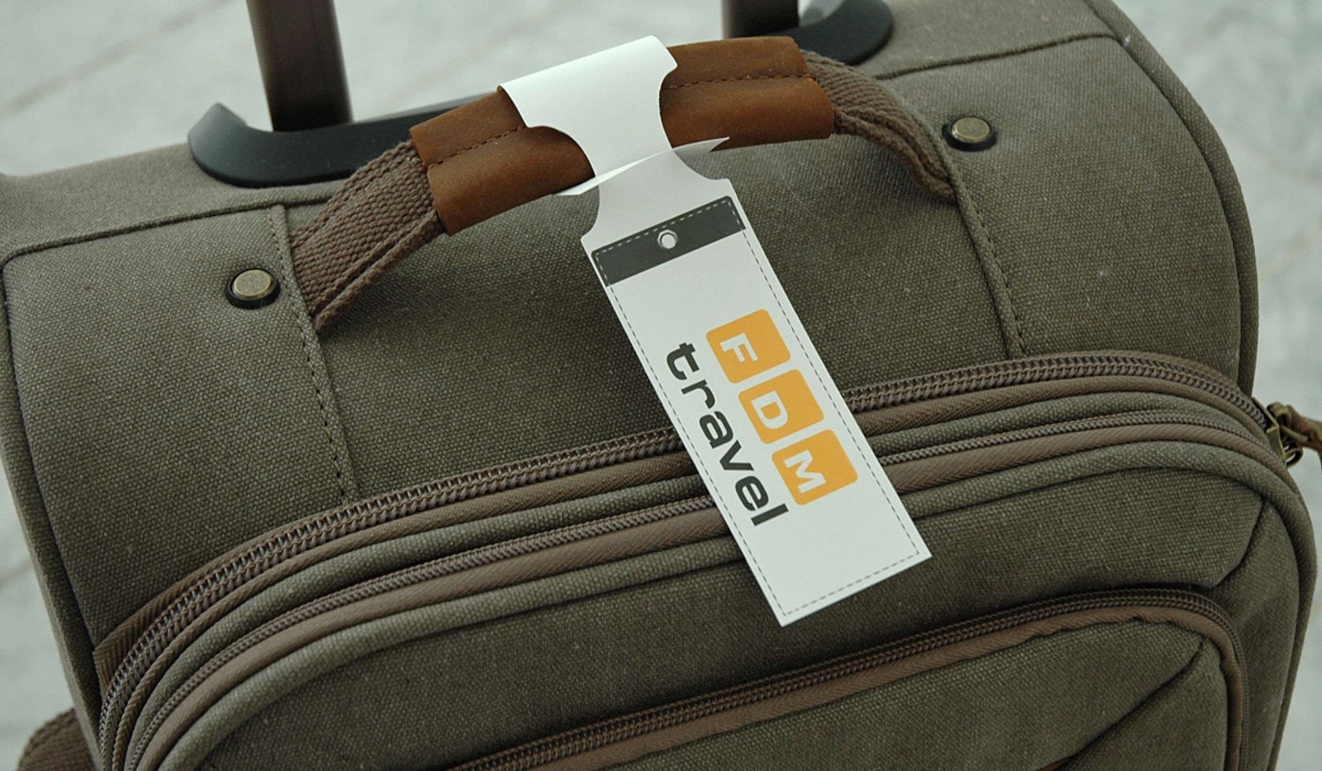 Hold øje med kuffertmærket - eller undlad alt for detaljerede oplysninger.