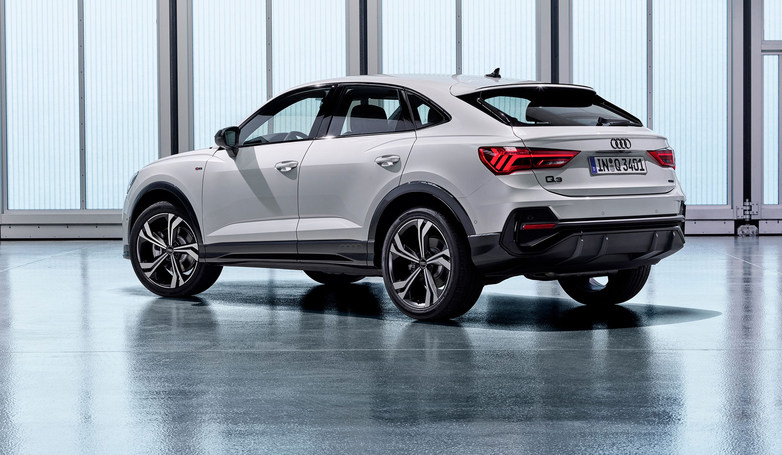 Q3 Sportback er en Q3 med skrående bagende.