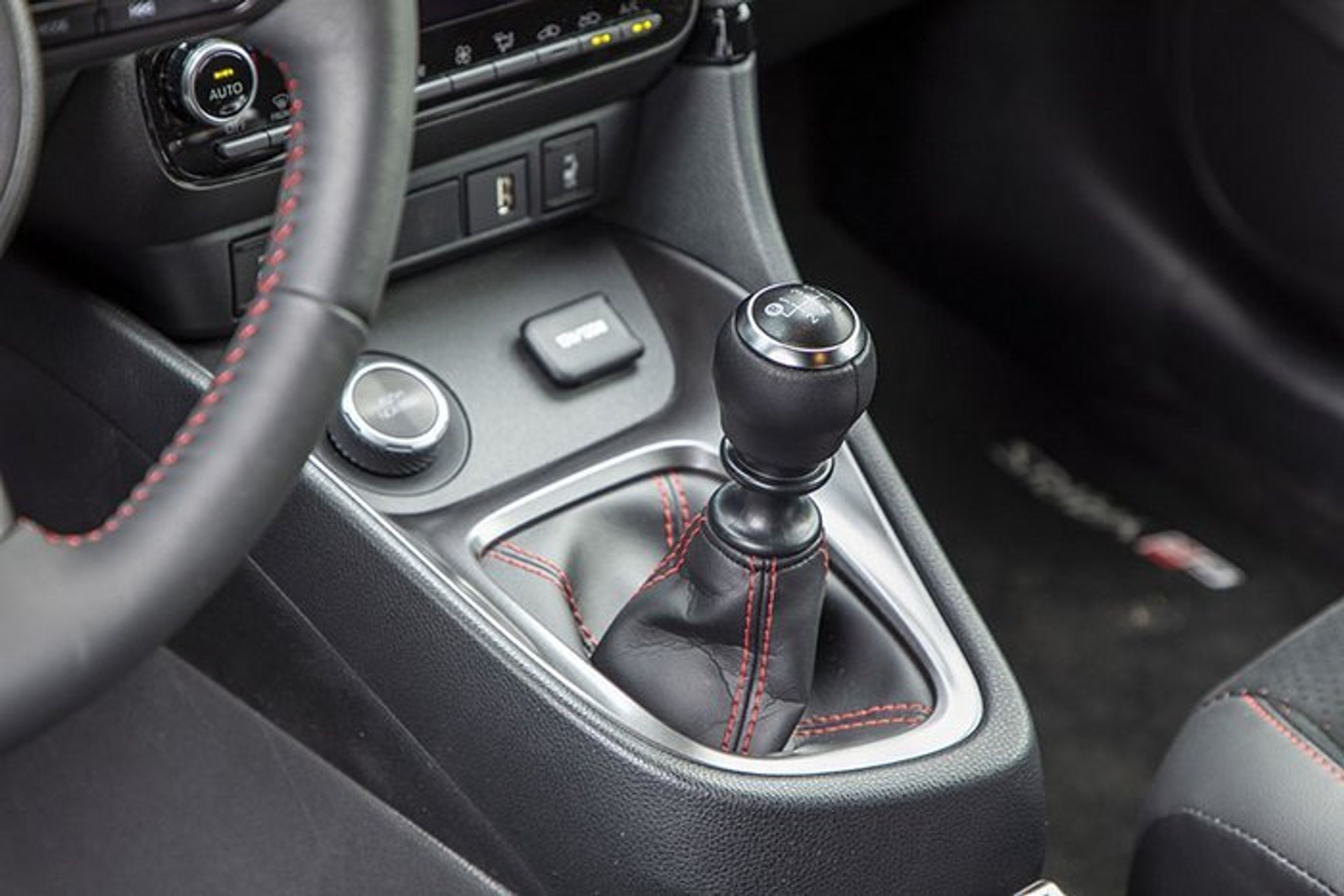 Toyota GR Yaris gearvælger