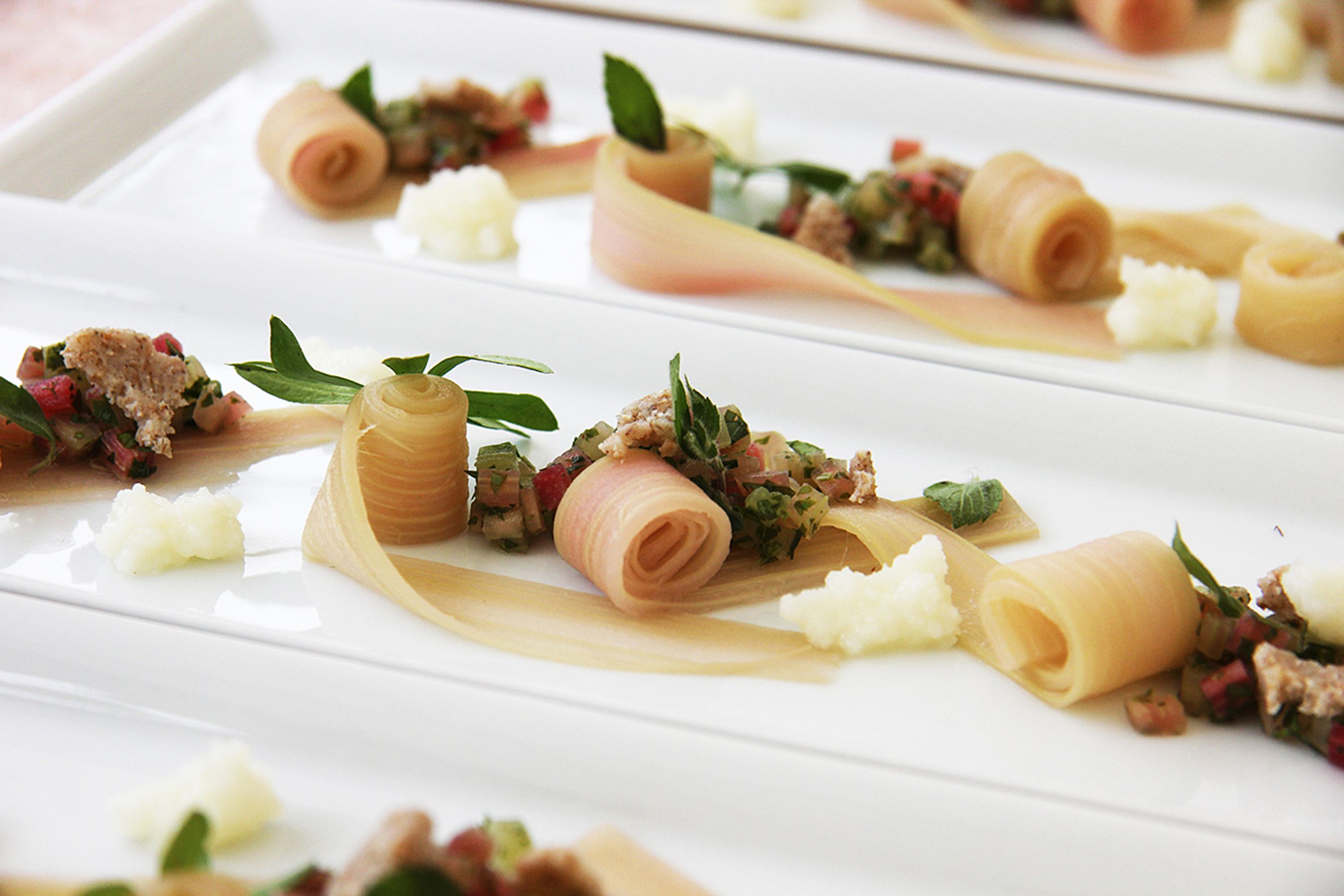 Råvarerne kommer fra Lolland - og kokkene skal selv ud og finde en del af dem.