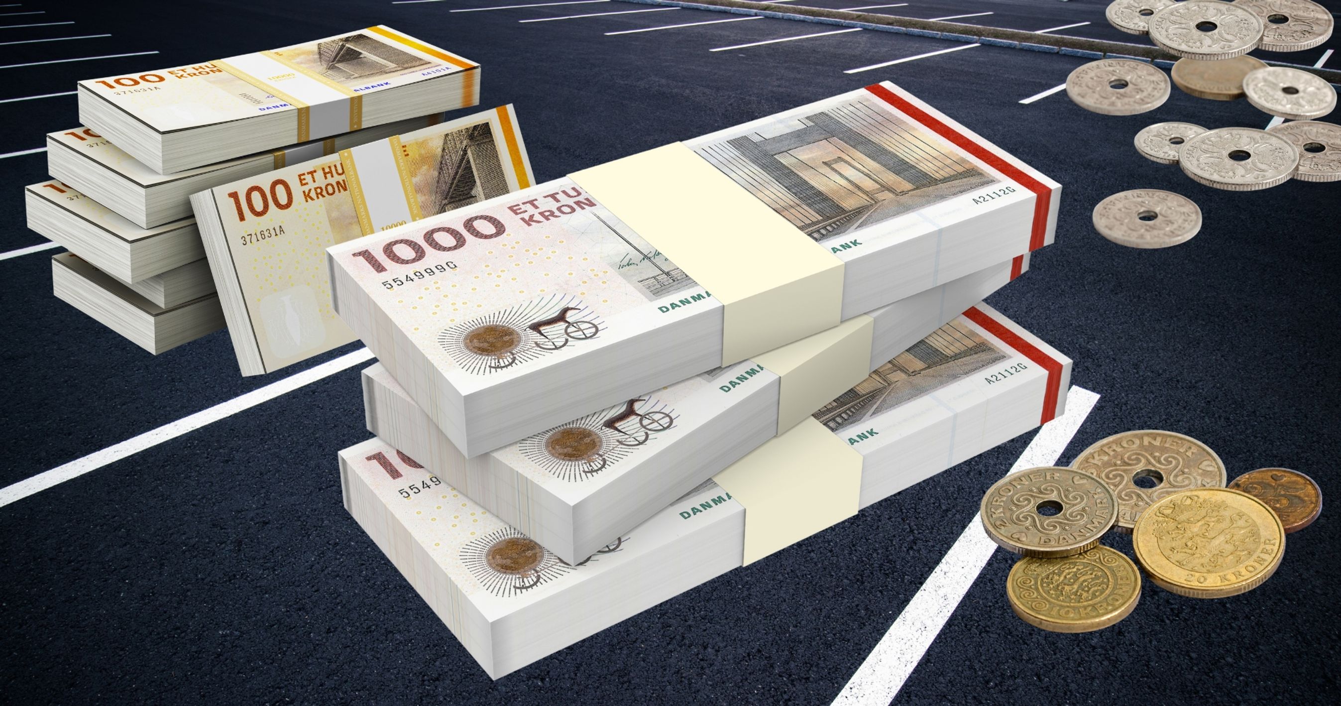 Nu betaler bilister mere end 1 mia. kr. for at parkere