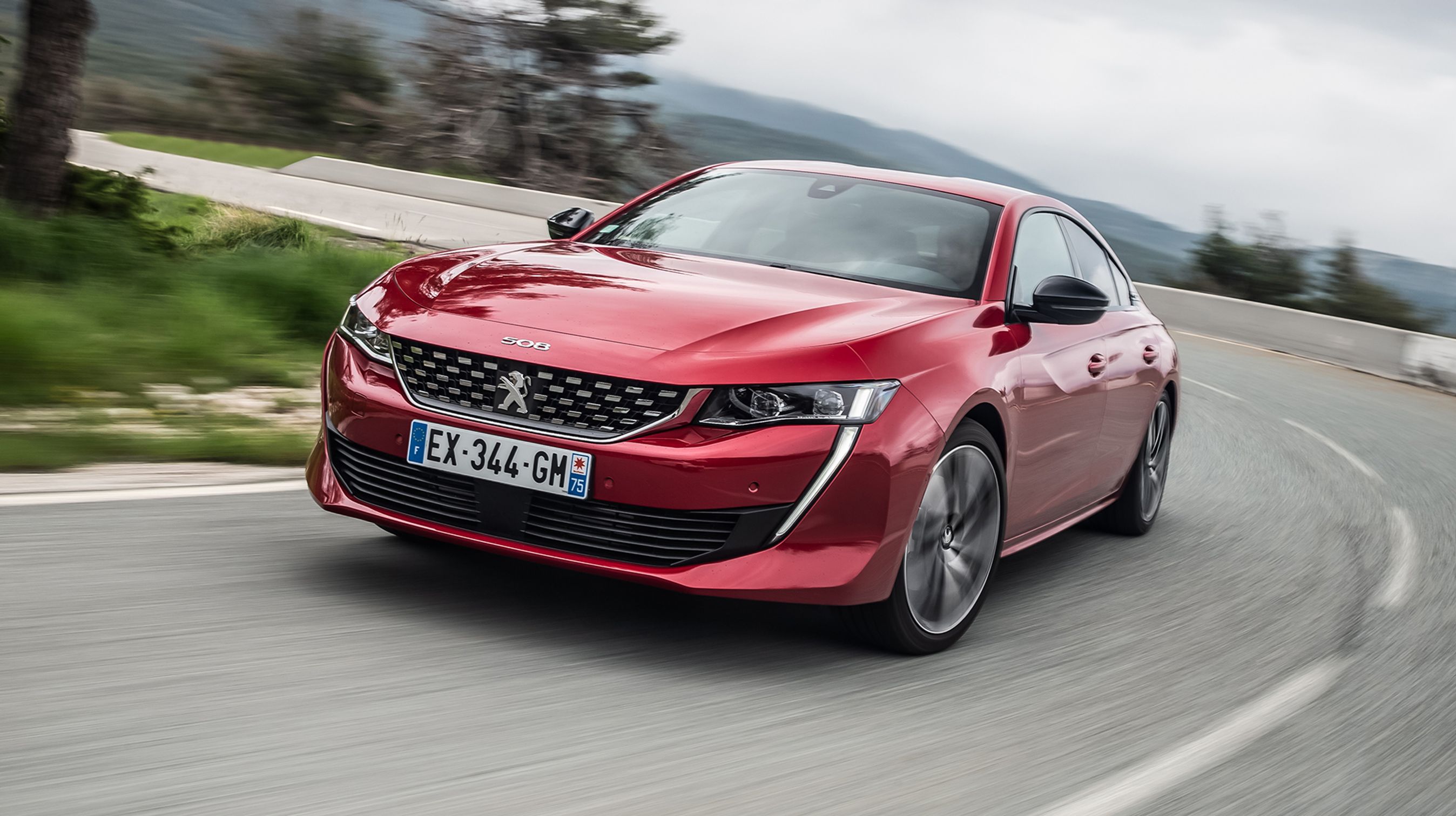Peugeot 508 forfra