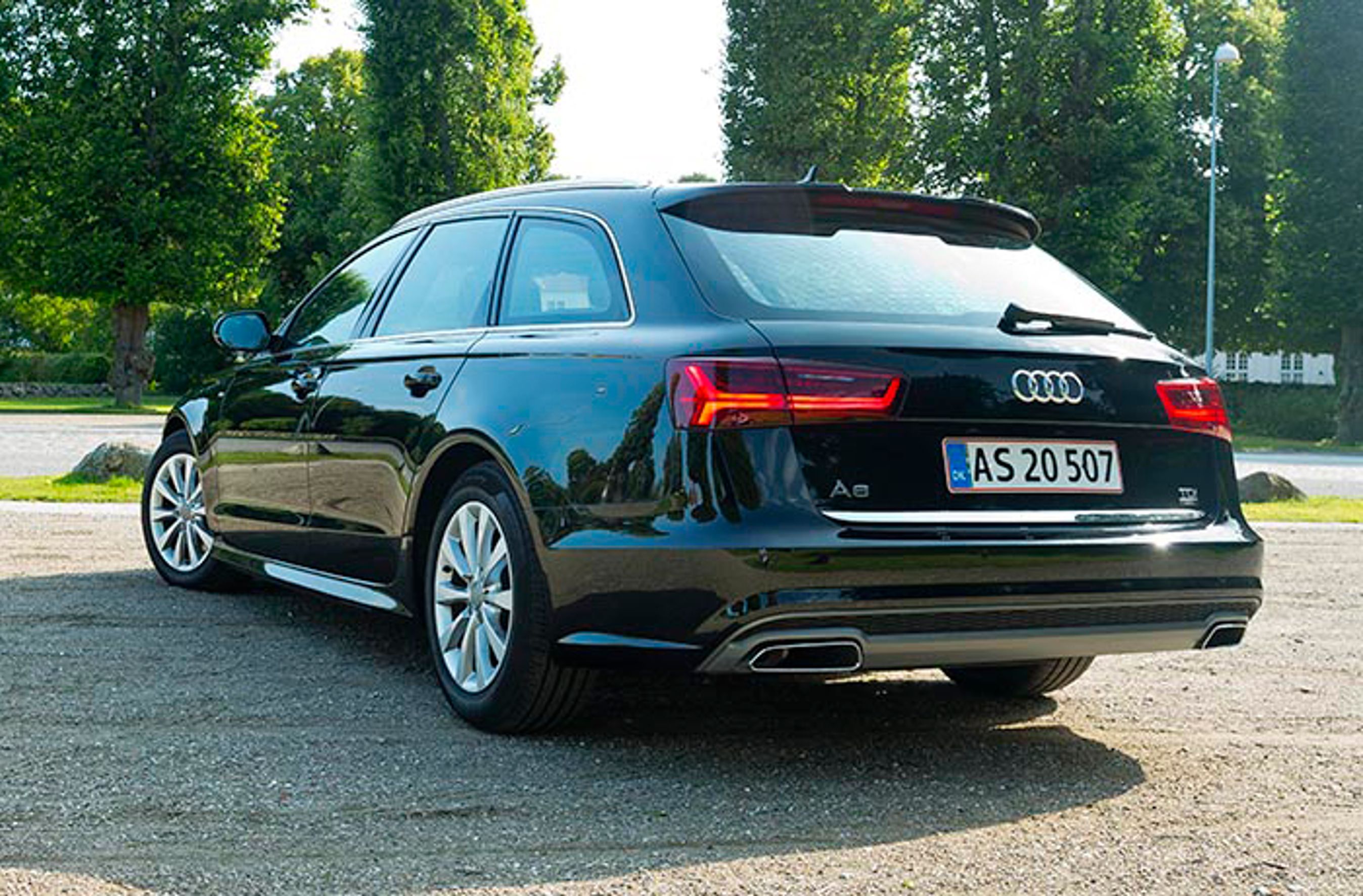 Audi A6 Avant bagfra