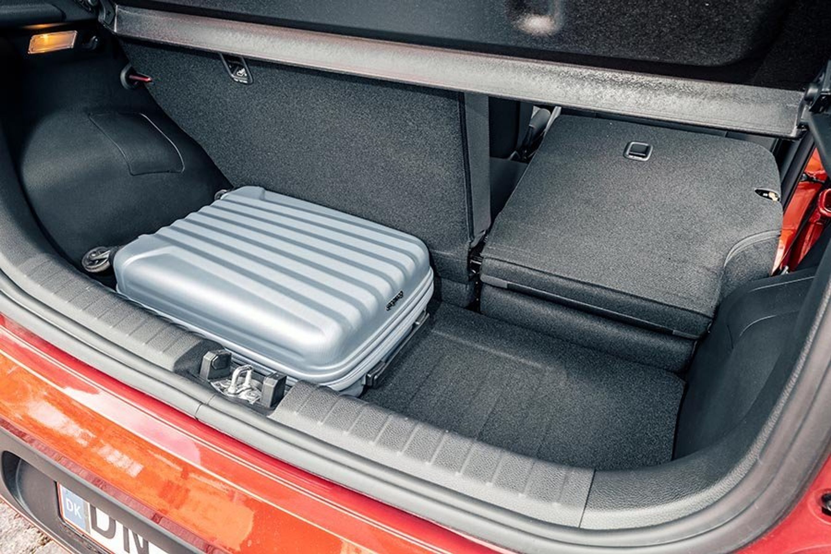 Bagagerummet i Kia Picanto.