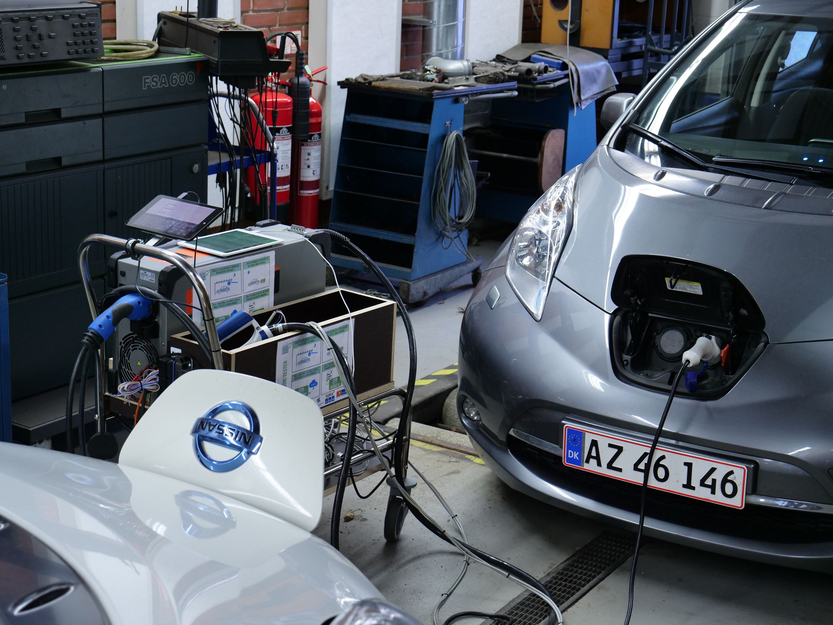 BATNOSTIC er f.eks blevet testet på Nissan Leaf (ill) og BMW i3.