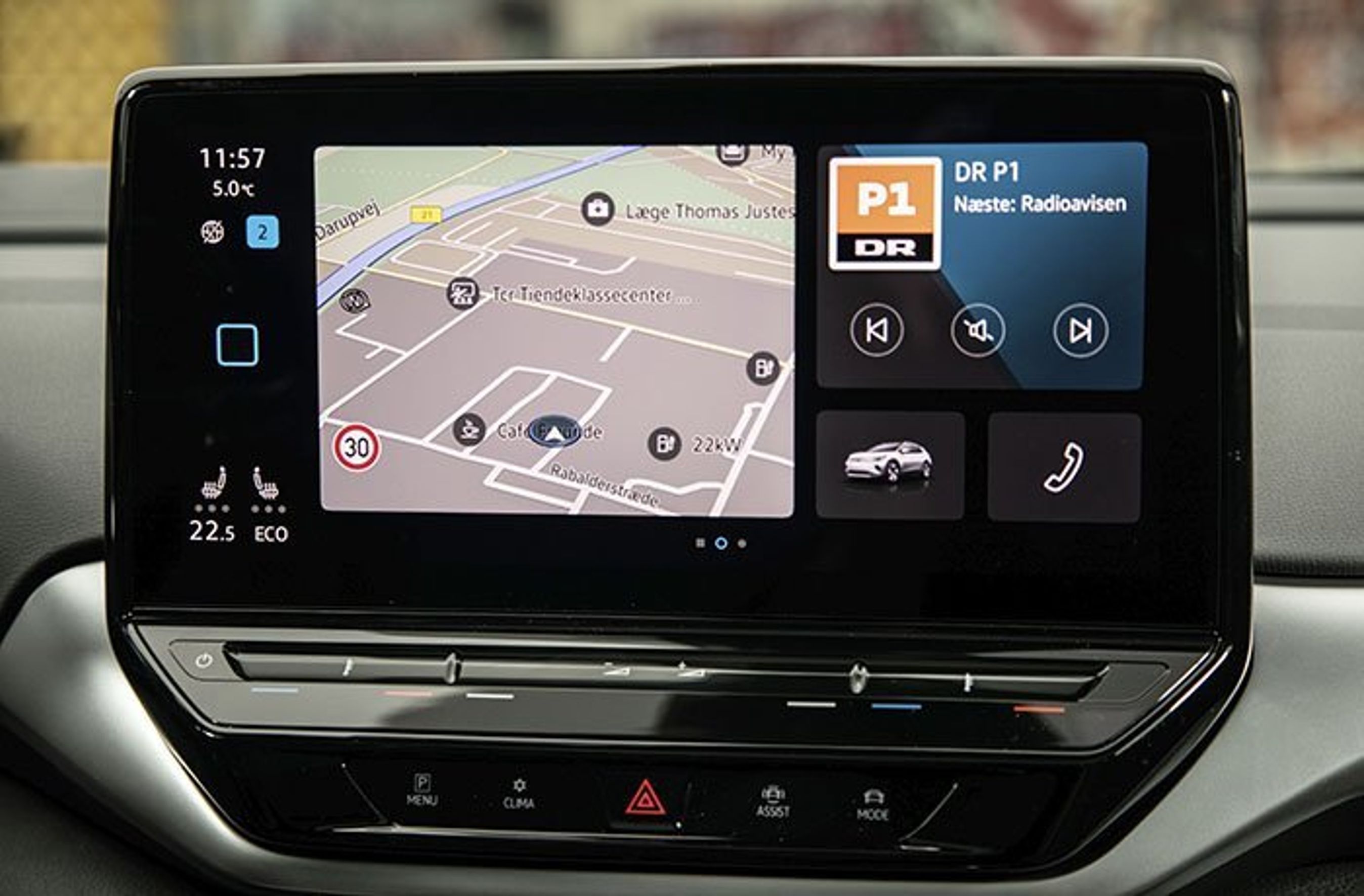 Stor skærm i VW ID.4