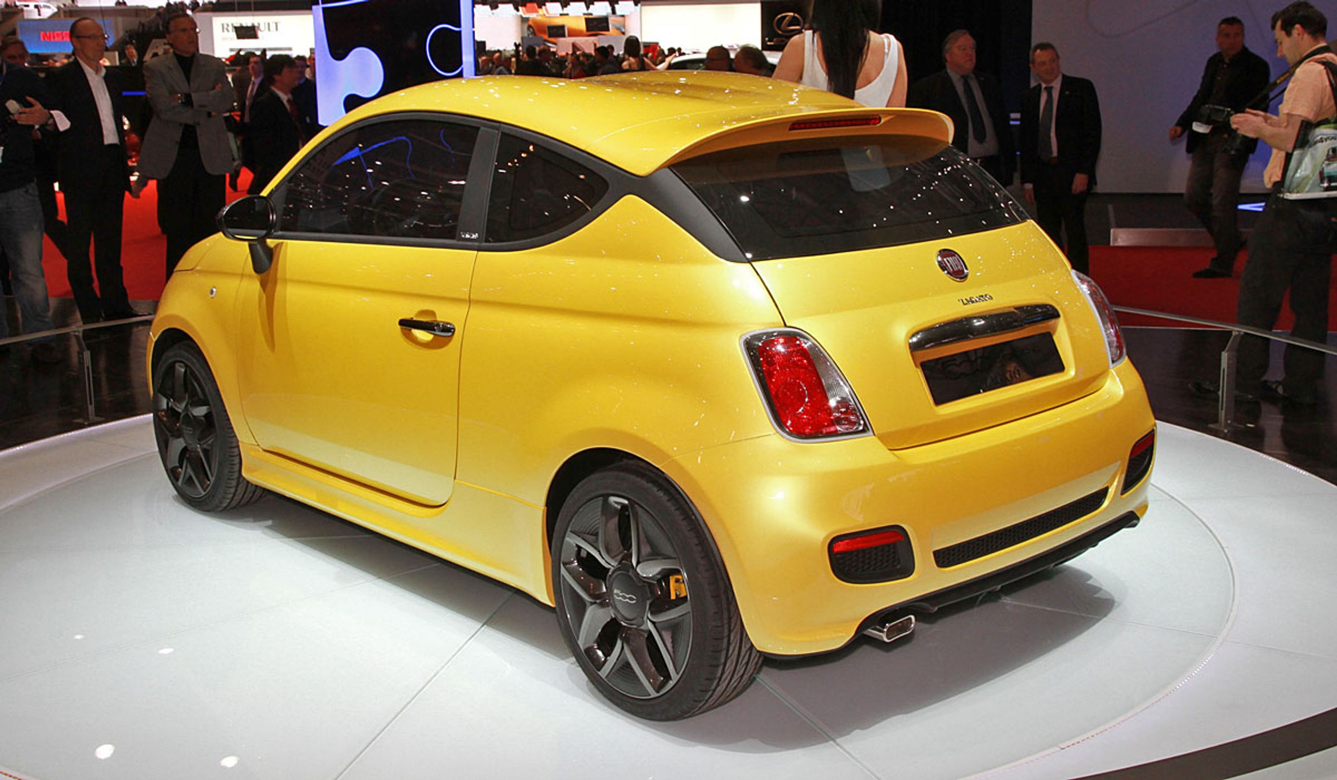 Fiat 500 i den særlige Zagato-version.