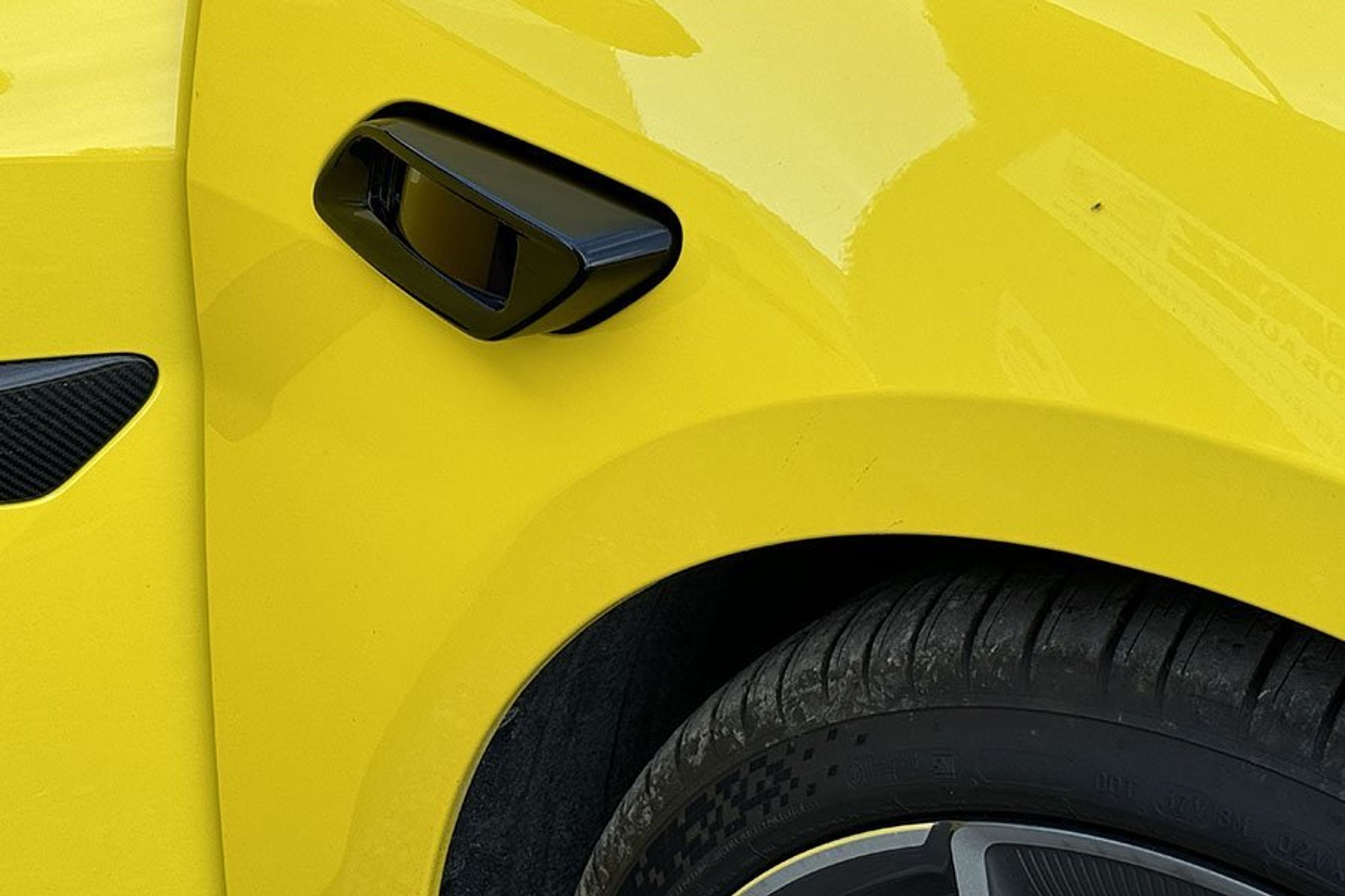 Lidarradar ved forskærm på Lotus Emeya