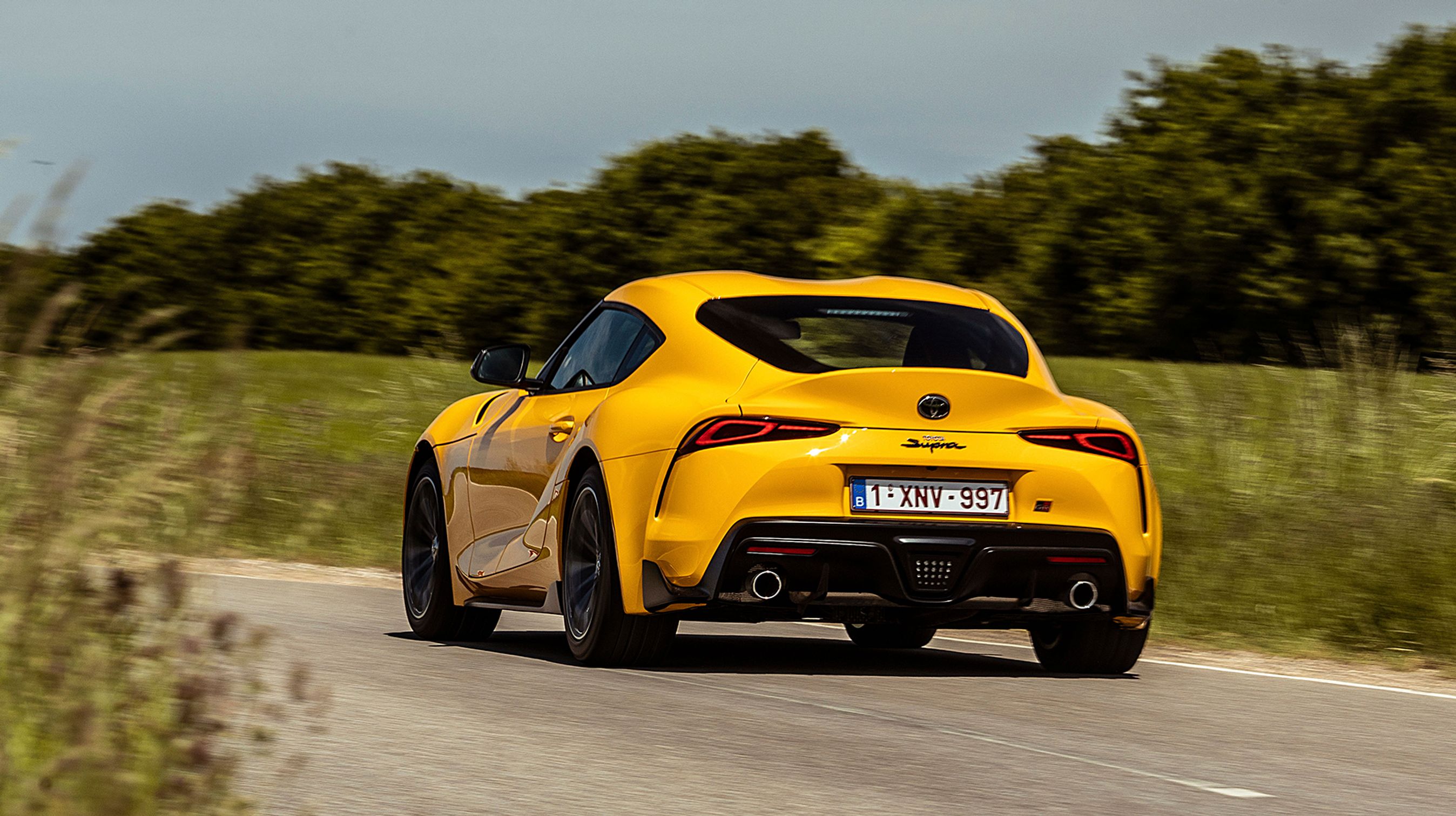 Bagenden på Toyota Supra er designet på en måde, så man kan blive ved med at finde nye sjove detaljer ved bilen.