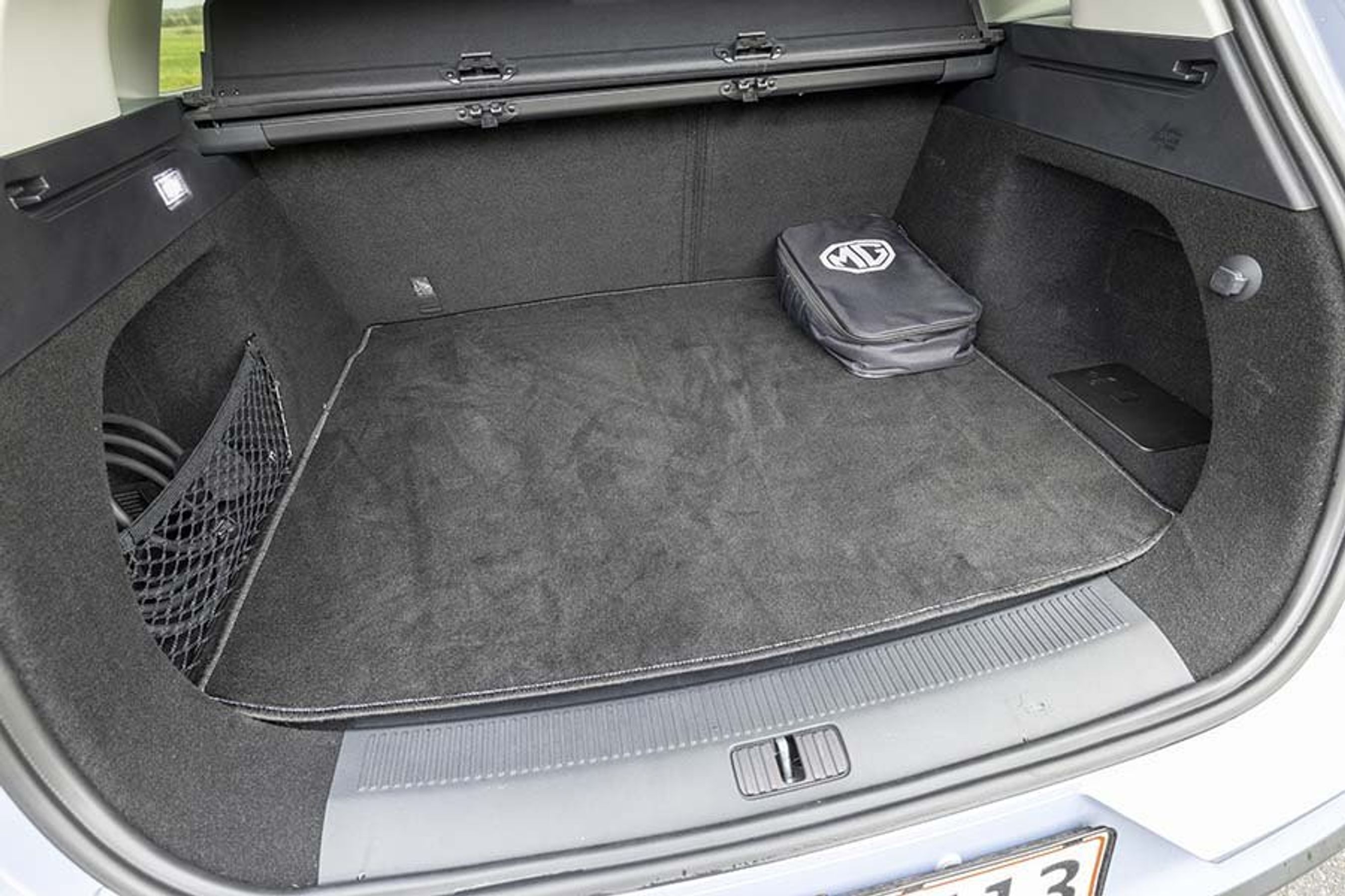 MG Marvel R har et lille bagagerum