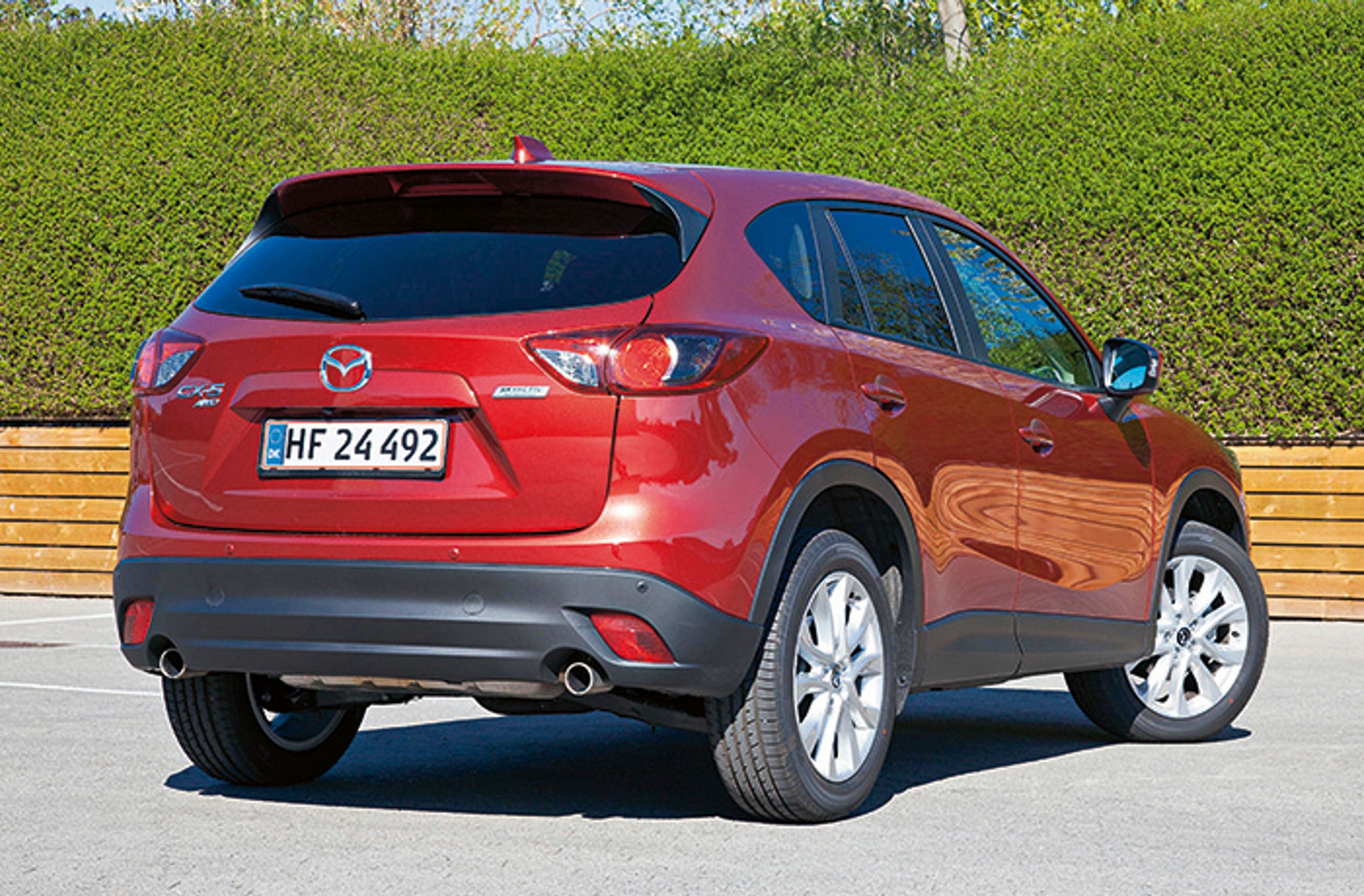 Mazda CX-5 bagfra