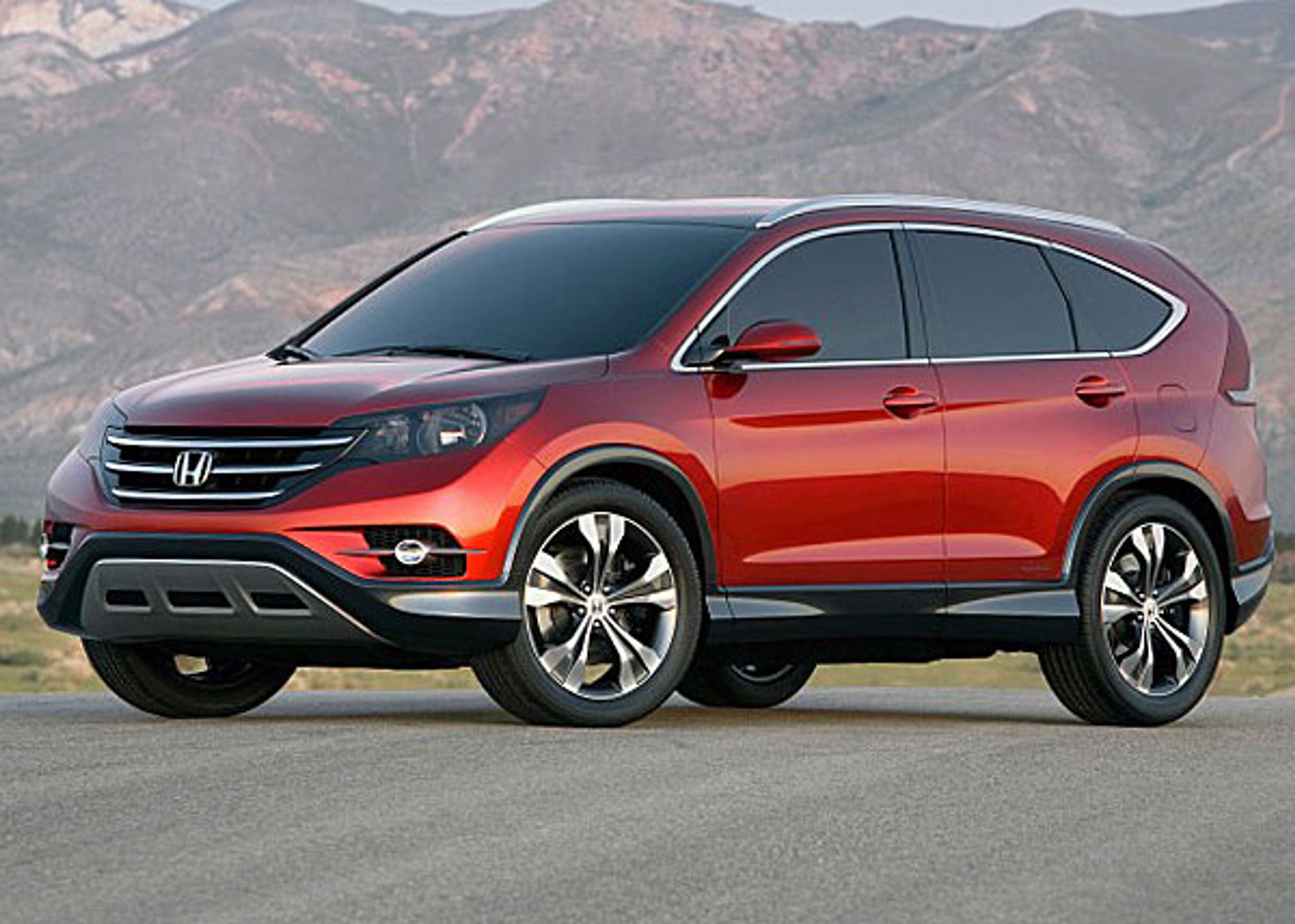 Honda CR-V i den amerikanske udgave, som for længst er præsenteret. Designforskellene er små.