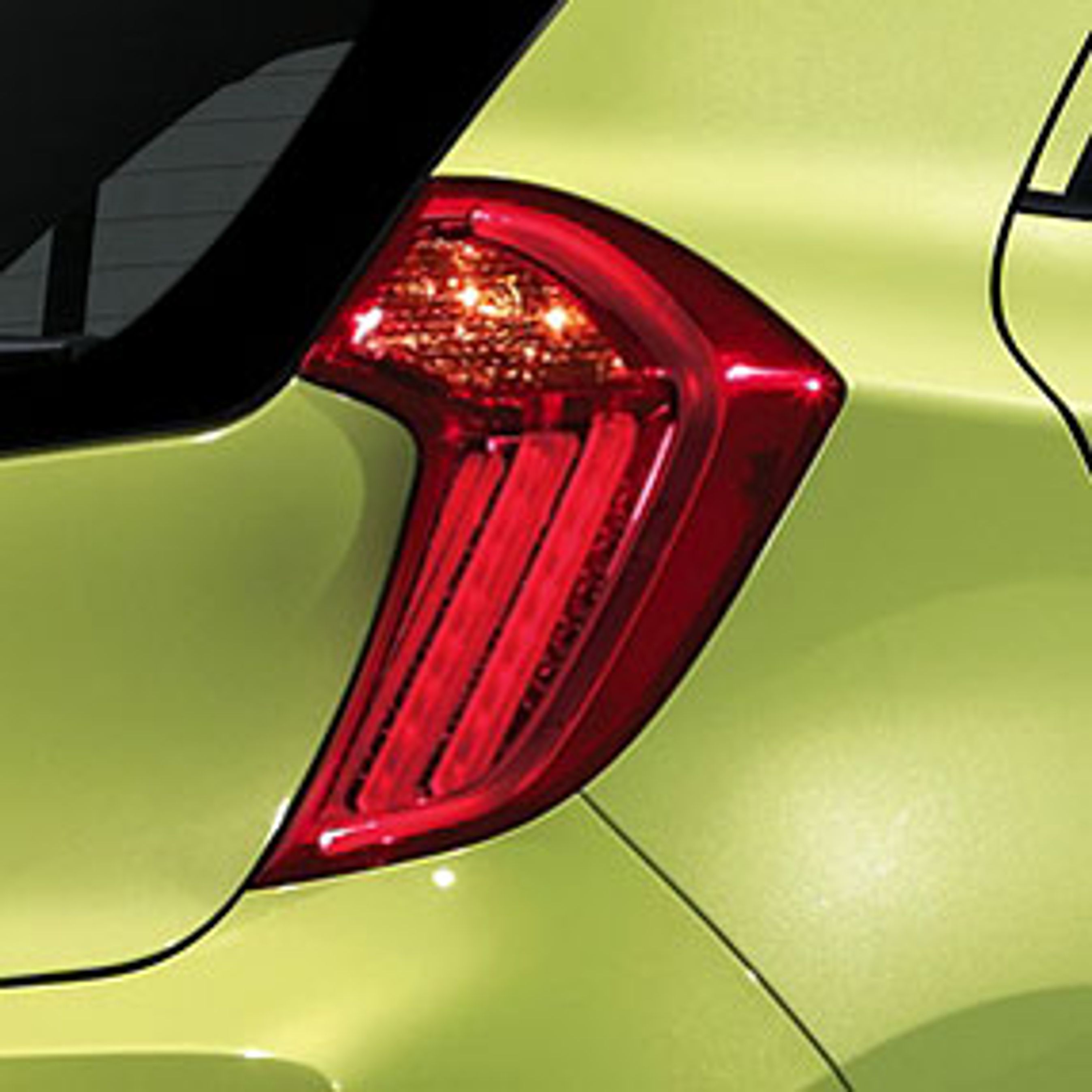 Baglygten biver et markant designelement på mikrobilen.