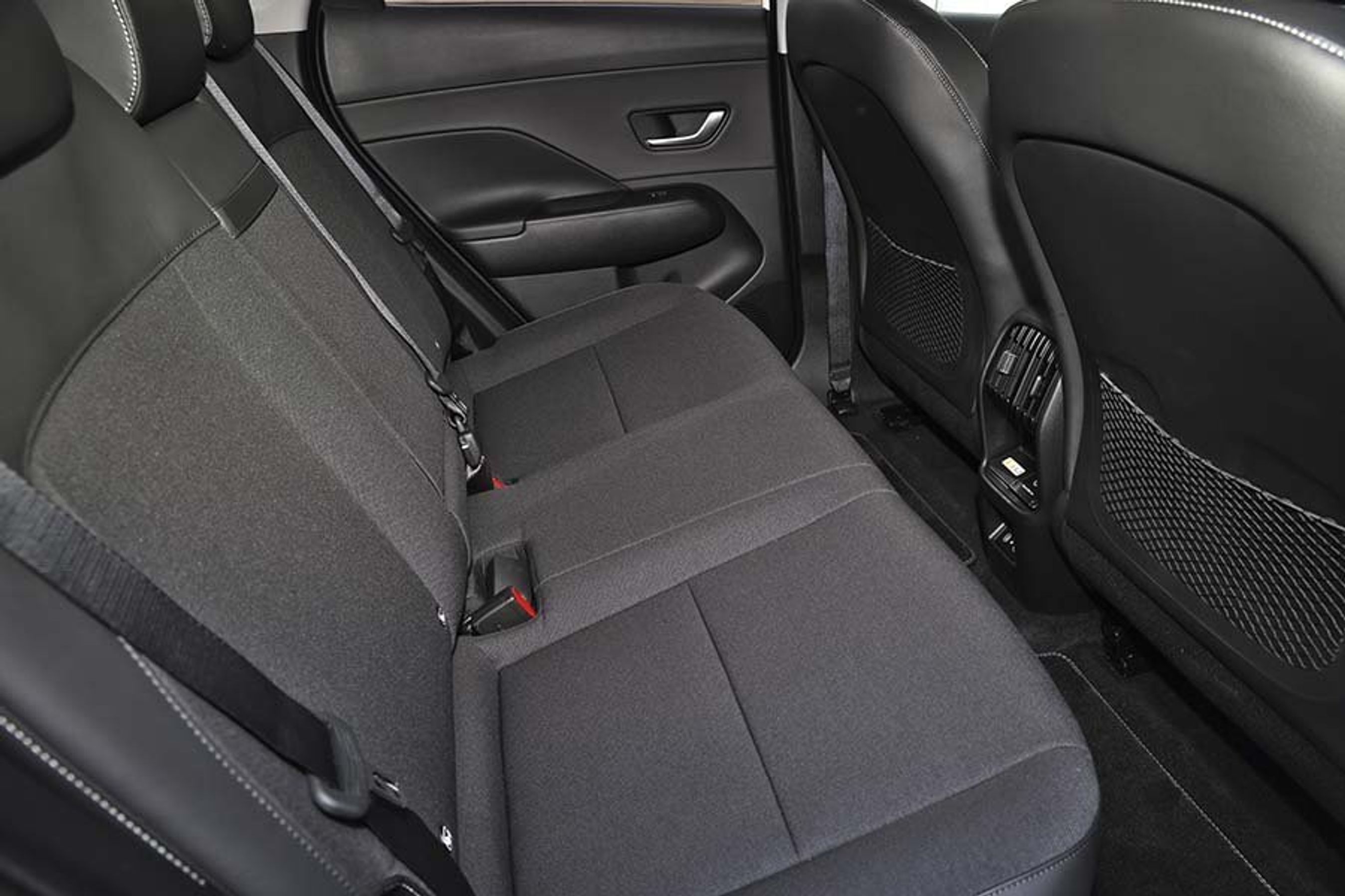 Bagsæderne i en Hyundai Kona Electric