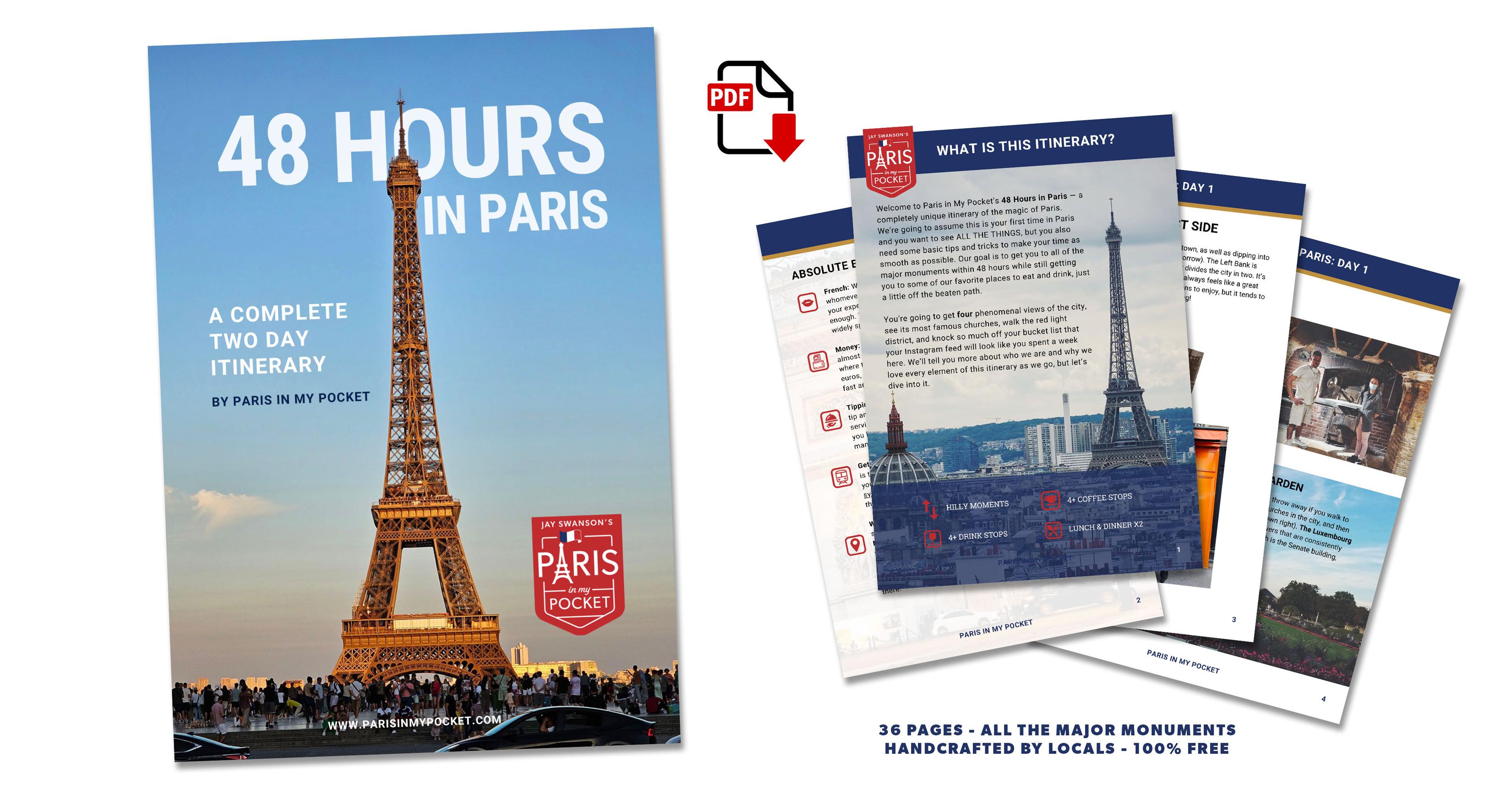 48 Hours in Paris Itinerary