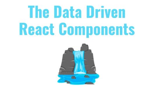 Data Driven React Components - cover