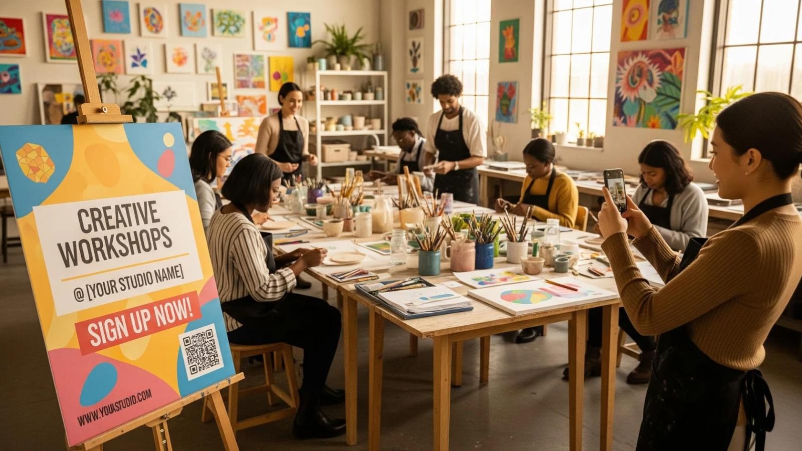 What's the Easiest Way to Promote Your Studio's Workshops?