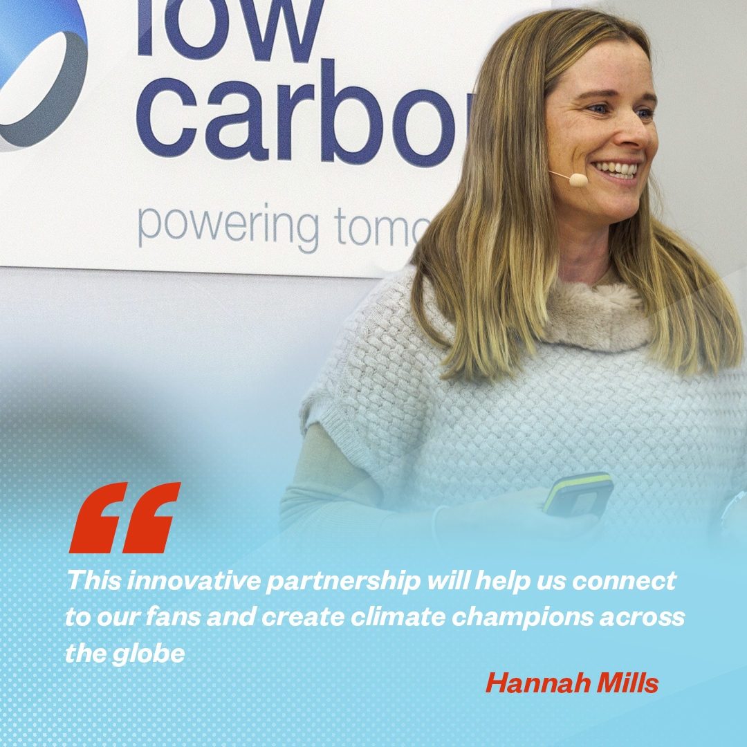 Hannah Mills and quote about partnership