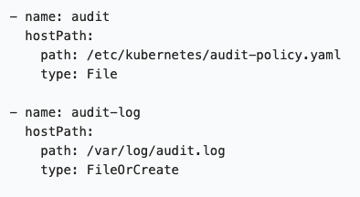 sample of mounted hostPath