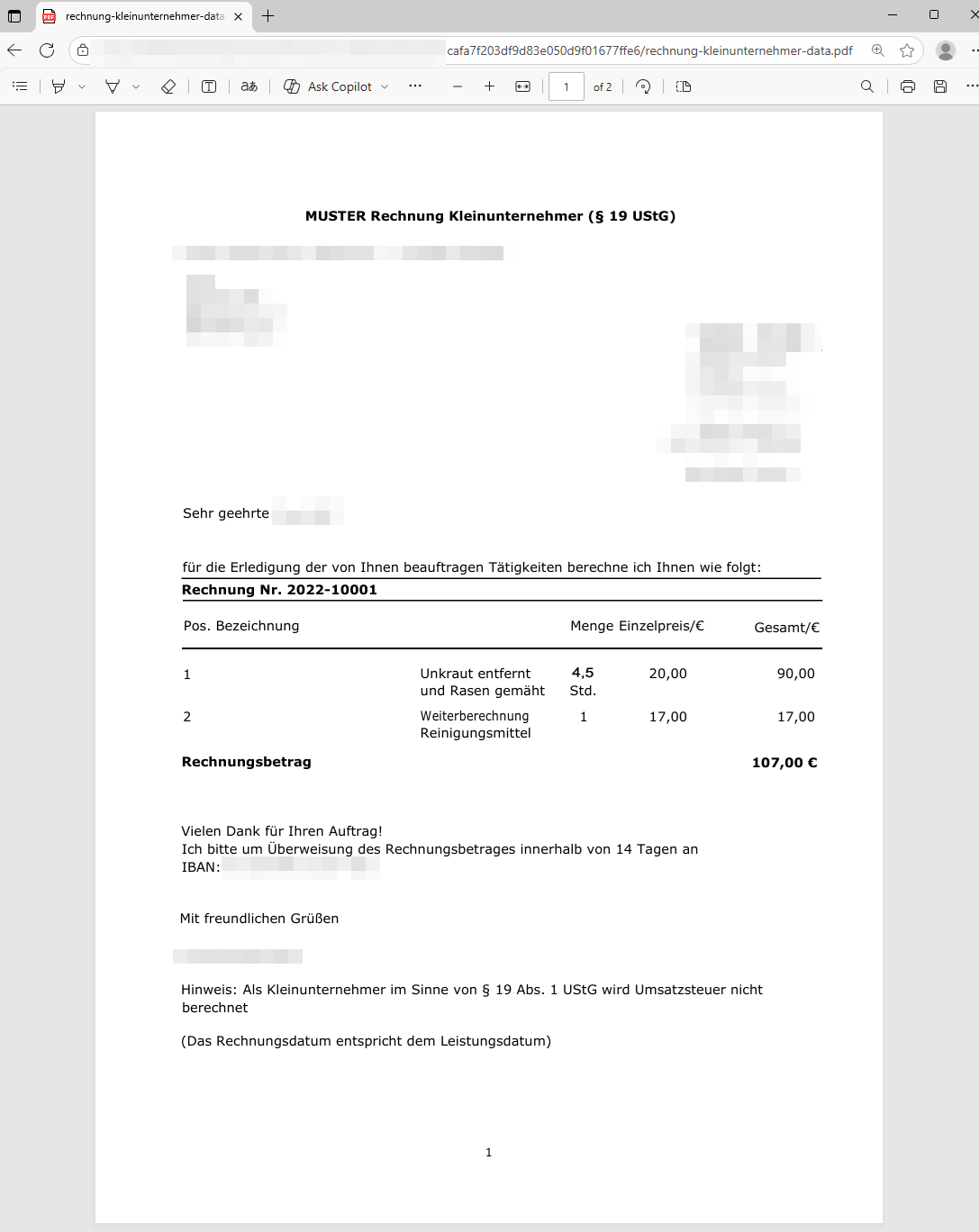 Figure 8. A legitimate PDF file is opened to mislead the user into believing a genuine document has been accessed