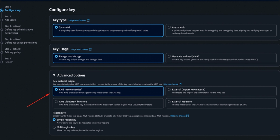 Figure 2. Configuration settings