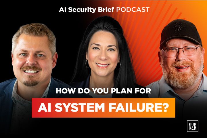 How do you plan for AI system failure?