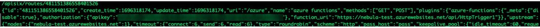 Figure 10. A plaintext key exposed within a custom Azure Functions container image.