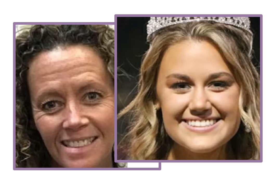 Figure 8. Laura Rose Carroll (left) and her daughter (right). Photo courtesy of News4Jax.