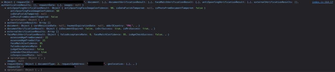 Figure 6. Bypassing IDScan using the Deepfake Offensive Kit