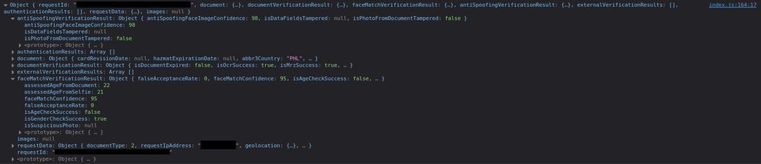 Figure 6. Bypassing IDScan using the Deepfake Offensive Kit