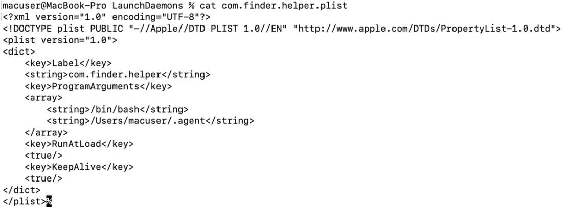 Contents of com.finder.helper.plist