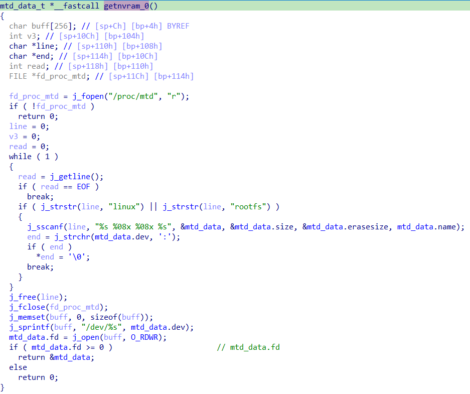The module looks for “linux” and “rootfs” strings