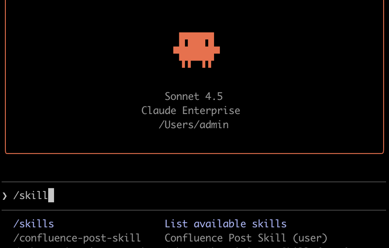 Figure 1. An example of a Claude skill for handling weekly updates automation in Atlassian Confluence group meeting minutes
