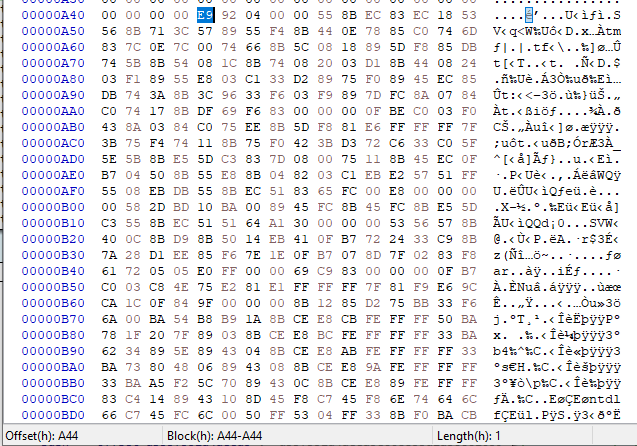 Figure 35. Module shellcode DLL loader