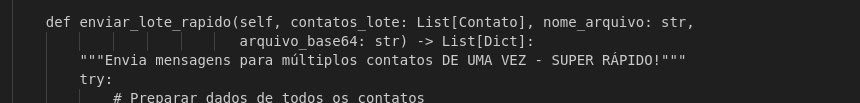 Figure 26. The text: ” Send message to multiple contacts at same time – super fast!”