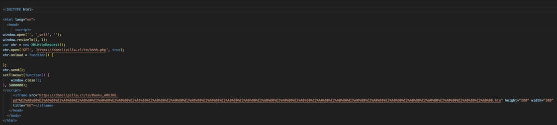 Figure 8. Contents of “test1.html”