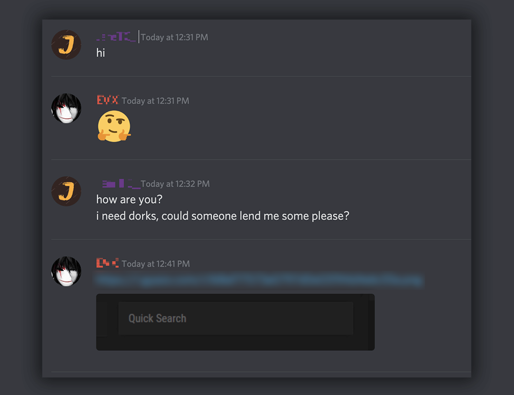 Figure 18. Discord channel for OG forum