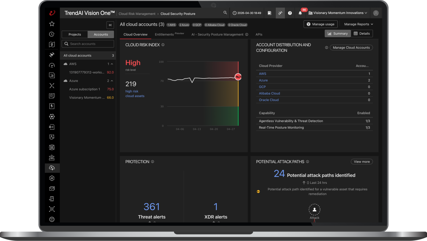 Vision One platform