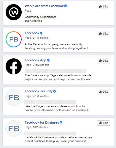 legitimate facebook accounts